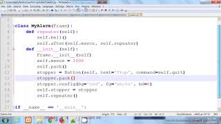 Python tkinter | Alarm GUI Example | Hindi