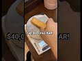 what a $40 000 gold bar looks like on the scale jewelry gold satisfying