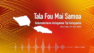 Radio Samoa - News from Samoa (21 JUN 2023)
