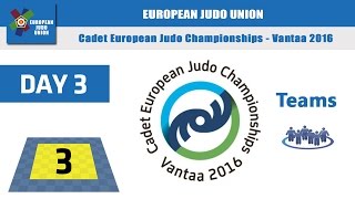 Cadet EJC - Vantaa 2016 - Teams - Mat 3