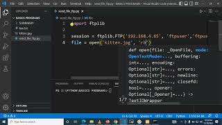 How To Transfer File To FTP Using Python