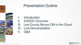 A Live EADOC User Demonstration with Lee County