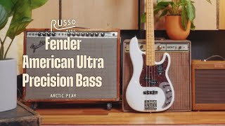 Fender American Ultra Precision Bass Demo | Strymon Flint V2 \u0026 Fender Rumble 800 Combo