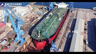 PISSIOTIS  #crudeoiltanker   IMO: 9509023  Complete #drydocking