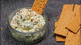 Tirokafteri | Tirosalata | Spicy appetizer with feta cheese | Greek appetizer