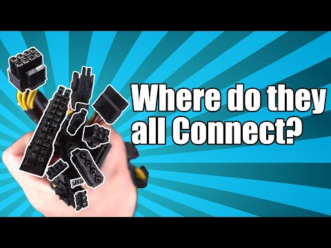 Which type of power connectors are used with motherboard?