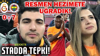 Galatasaray 0 - 7 Fenerbahçe DERBİSİNİ STADDA İZLEDİK | STAD VLOG !! (Kadın Futbol)