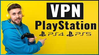 How To Use a VPN on PlayStation 🎮 Best VPN For PS4 & PS5 🔝
