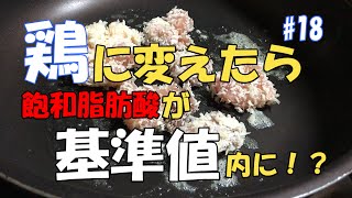 【一型糖尿病のリアル飯】血糖コントロール良好！！鶏に変更したら飽和脂肪酸が基準値に！？