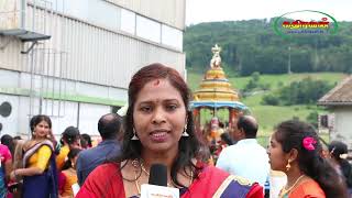 Switzerland Bern Sri Kalyana Subramaniar Tempel Car Festval 2019