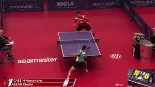 Table Tennis | Alexandre Cassin Vs Khalid Assar | Hungarian Open 2018 | Qualifying