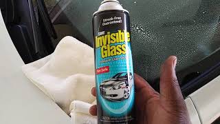 Stoner invisible glass cleaner test review on Nissan altima