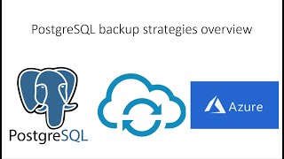 87 - Backup strategies in PostgreSQL