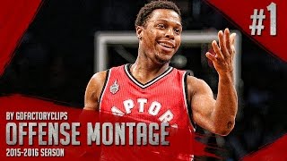 Kyle Lowry Offense Highlights Montage 2015/2016 (Part 1) - JUMPMAN!
