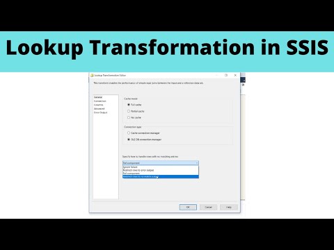39 Lookup Transformation in SSIS