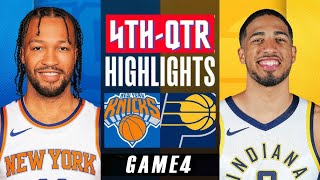 New York Knicks vs Indiana Pacers Full Game 4 Highlights 4th-QTR | May 12 | 2024 NBA Playoffs
