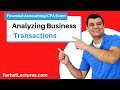 Analyzing Business Transactions in Financial Accounting ch 1 p 5