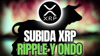 RIPPLE XRP🚨ESTO ES LO QUE NOS TRAE LA ALIANZA DE RIPPLE Y ONDO🚨POSIBLE SUBIDA DE XRP