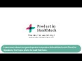 Product in Healthtech LIVE STREAM June 17, 2021