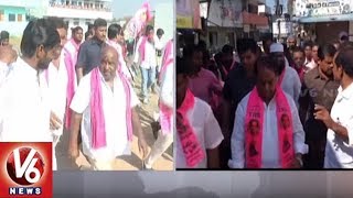 Indrakaran Reddy And Jogu Ramanna Election Campaign In Adilabad District | V6 News