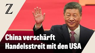 China kontert im Handelsstreit mit den USA mit Einfuhrzöllen