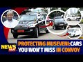 MZEE IS AROUND! Uganda President Museveni's 25 car Motorcade departs IDA21 Africa Summit in Nairobi.