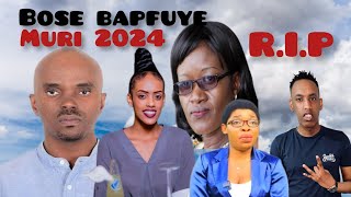 Abanyarwanda 10 bibyamamare bapfuye bibabaza benshi muri 2024