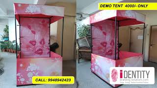 Marketing tents in Coimbatore, Display demo Tent in Coimbatore, Demo Tent Manufacturers in Coimbator