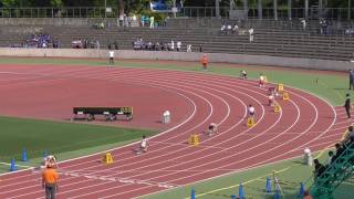 H28神奈川県総体女子4×100mリレー決勝