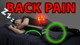 Best Sleeping Positions For Low Back Pain & Ones to Avoid | Back Pain,  Sleep Posture, Sleep Better