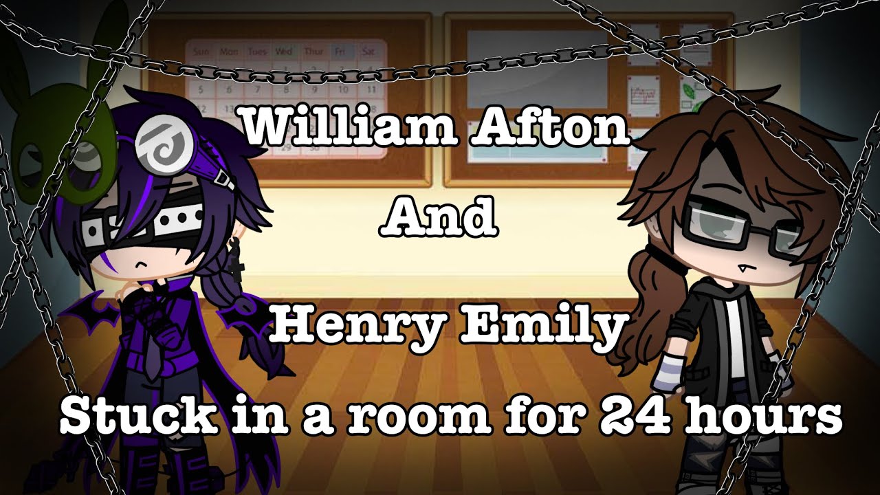 William Afton And Henry Emily Stuck In Room For 24 Hours /FNAF - YouTube