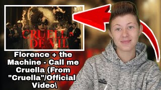 South African Reacts To - Florence + the Machine - Call me Cruella (From "Cruella")