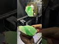 大饱眼福，一刀天堂一刀地狱，实物太完美了 珠寶 crystals 緬甸翡翠 jewelry jadeite 缅甸翡翠 jade diamond 玉 翡翠直播