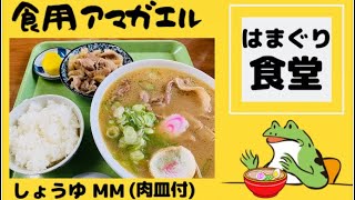 秋田県山本郡三種町‼️【はまぐり食堂】昭和チックな食堂で昔懐かしい中華そばと精肉店ならではの肉皿のセットを食す‼️