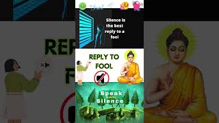 Buddha Quotes 121 Reply to Fool #shorts