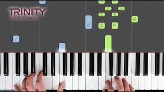 Balletto / TRINITY Grade 2 2018-2020 / Synthesia 'live keys' tutorial