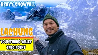 North sikkim latest update 🔰 youmthang valley 🔰 zero point 🔰 road black recent video 🔰 Daily Vlog