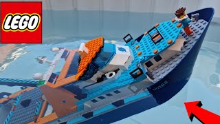 New Lego Boat Sinking Full (4k) | Arctic exploration boat!