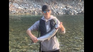 Hatchery Coho Salmon Fishing, HUNTERS FIRST SALMON, Sep 31, 2022, BC Canada