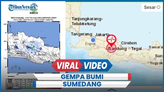 Gempa Sumedang M 4,1 Hari Ini Terasa Hingga Bandung