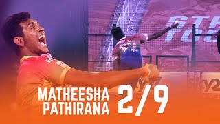 Matheesha Pathirana's 'MALINGA' moment I 2/9 I Bangla Tigers I Abu Dhabi T10 I Season 4