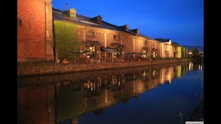 JG 4K 北海道 小樽運河 Otaru Canal,Hokkaido