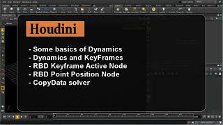 DOPs Keyframes 1 | Houdini Tutorials