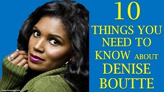 Denise Boutte |Ten things to know about Sasha on the Tyler Perry series Meet the Browns