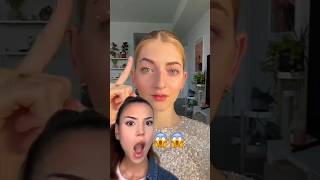 omg😱 eyebrow lift trick😻✨🤯#shorts #magic #tricks #youtubeshorts