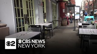 NYC restaurant owners frustrated by backlog of outdoor dining permits