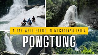 Beautiful waterfalls and river of Pongtung,pynursla/Meghalaya,India