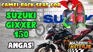 SUZUKI GIXXER 150 CAMEL BACK SEAT I KUMPORTABLE SA LONG RIDE I BIGBIKE LOOK