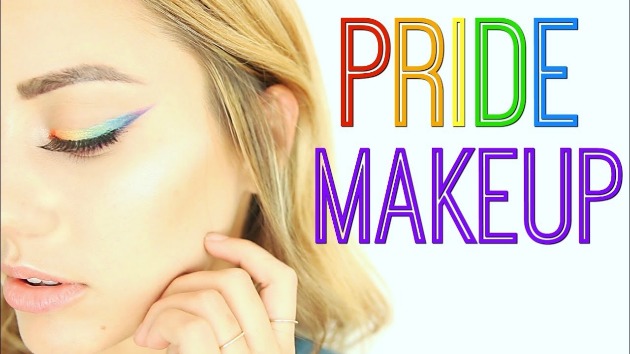 Rainbow Pride Makeup Youtube Rainbow Pride Makeup Youtube