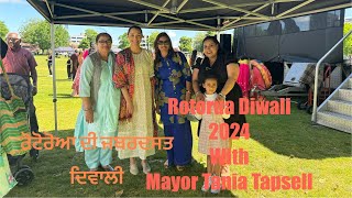 Diwali 2024 Rotorua Mela . Bay of plenty  part 1